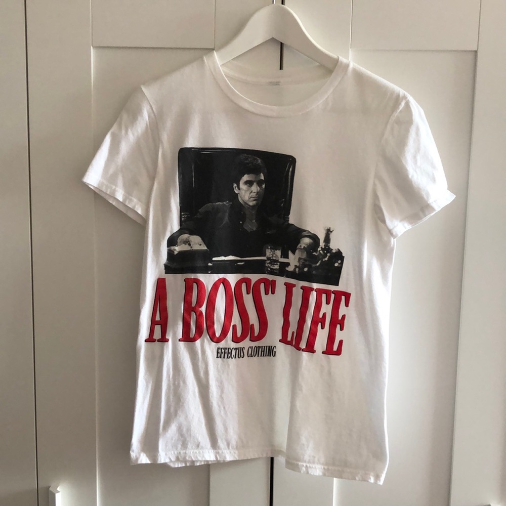 Scarface a Boss Life Tee